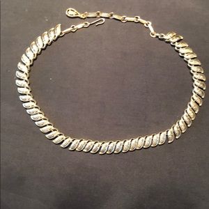 16 inch adjustable gold necklace